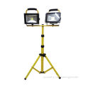 Long Life Source 10W Rechargeable Floodlight with Portable Bracket and Stand